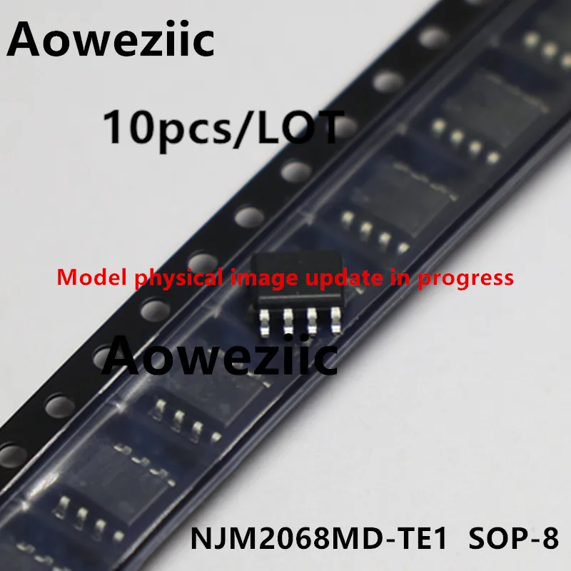 Aoweziic  2023+  100% New Imported Original  NJM2068MD-TE1 NJM2068MD  2068D  SOP-8  Operational Amplifier Chip