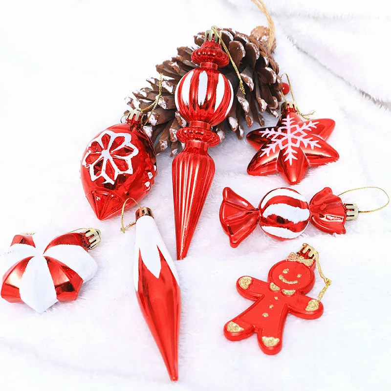 

4/6Pcs Christmas Lollipop Candy Cane Pendant Xmas Tree Hanging Ball Ornaments Christmas Tree Decor Christmas Home Decor Gifts