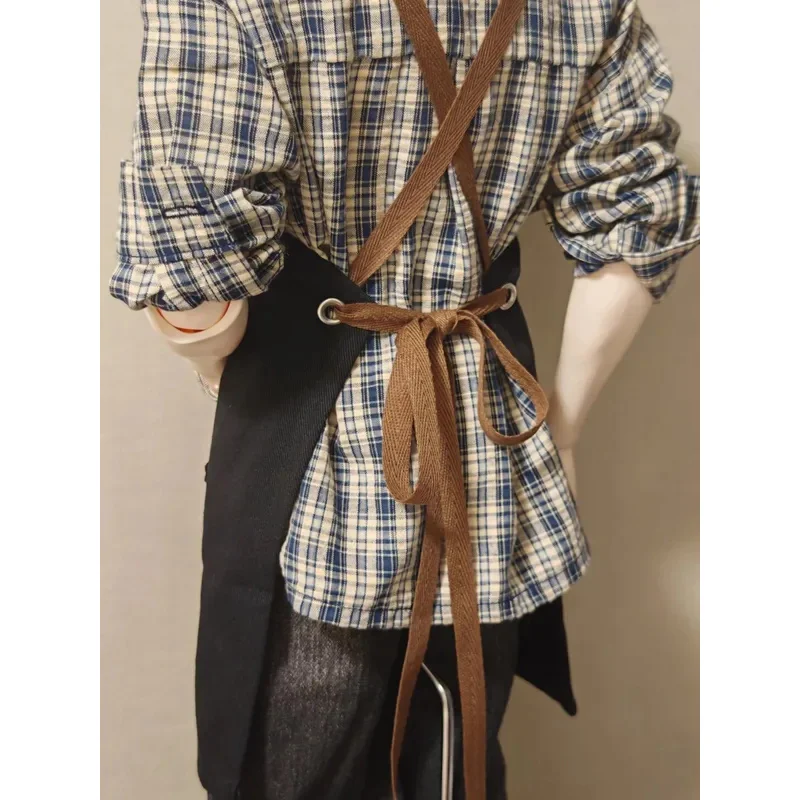 1/4 1/3 인형 옷 45cm, 75cm BJD 인형 소녀 장난감 커피 앞치마 드레스업 놀이집 패션 인형 액세서리, 인형 미포함