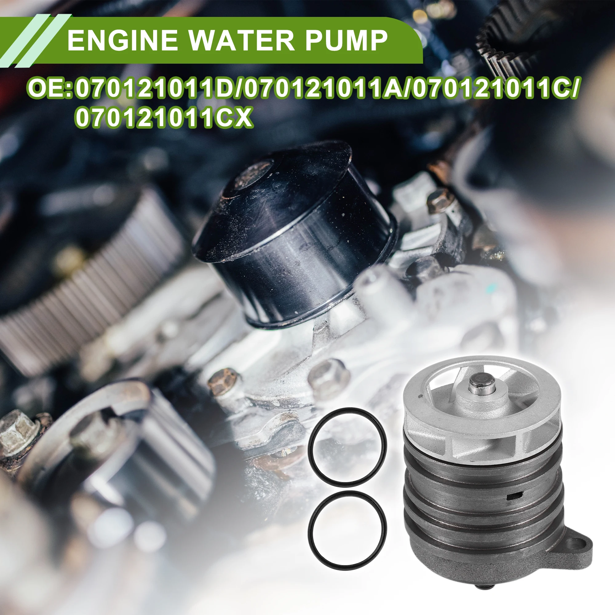 

Водяной насос двигателя UXCELL для Volkswagen Touareg Diesel: 2,5 TDi Охлаждающий водяной насос