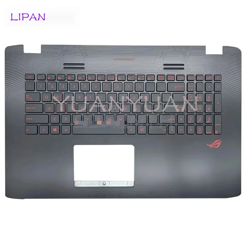 L nouveau pour ASUS ROG GL752 GL752VL GL752VW coque supérieure repose-paume avec clavier rétro-éclairage américain 17.3"