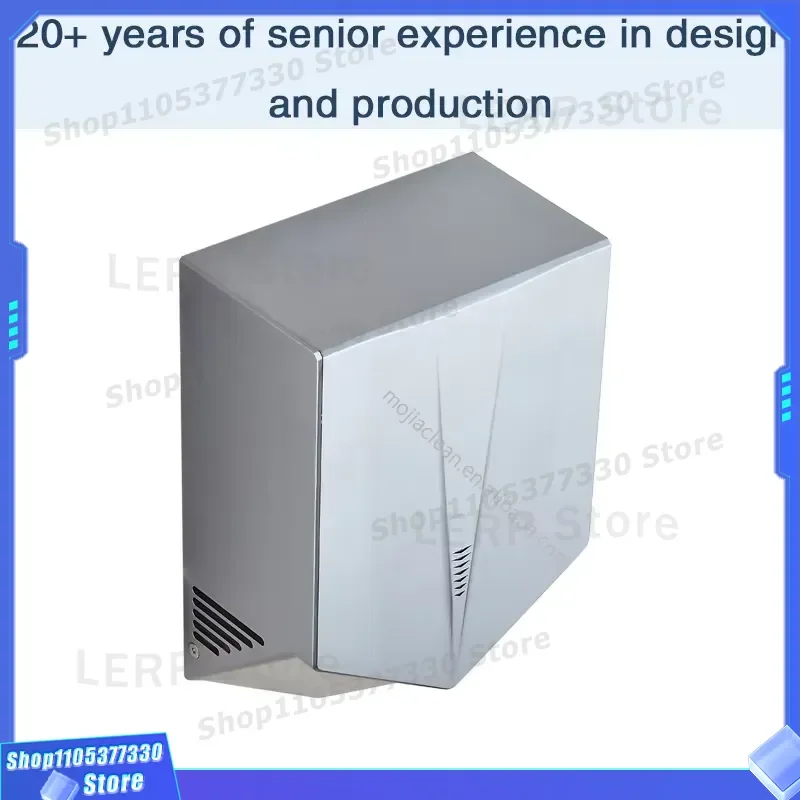 High Speed Hand Dryer For Bathroom Toilet Powerful Hot Air Blower Secador De Manos Wall Mounted Automatic Sensor Dryer