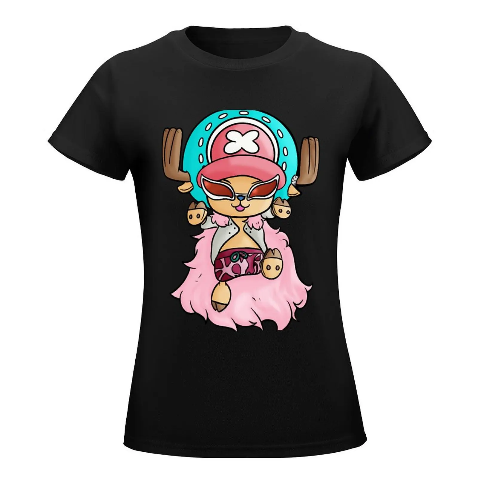 Doffy Choppy T-Shirt plus size tops customs summer tops hippie clothes t-shirt dress for Women sexy