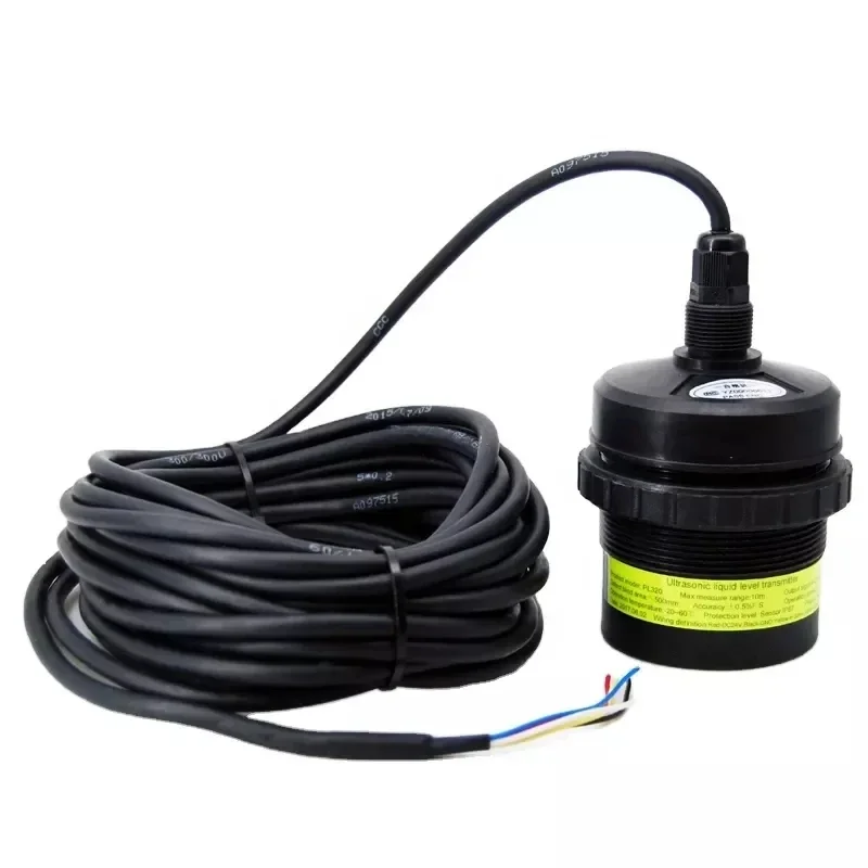 Atech High precision 10m 30m 50m 100m Long Range Waterproof Ultrasonic Level Sensor For Liquid