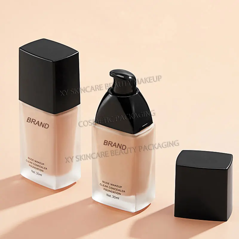 

10pcs 30ml foundation bottles pump makeup cosmetic bottle skincare beauty packaging lotion care product bottles