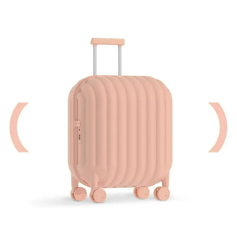 Candy Rolling Luggage Travel Suitcase Boarding Multifunctional Suitcases Unisex Password Trolley Case Small Fashion Trunk