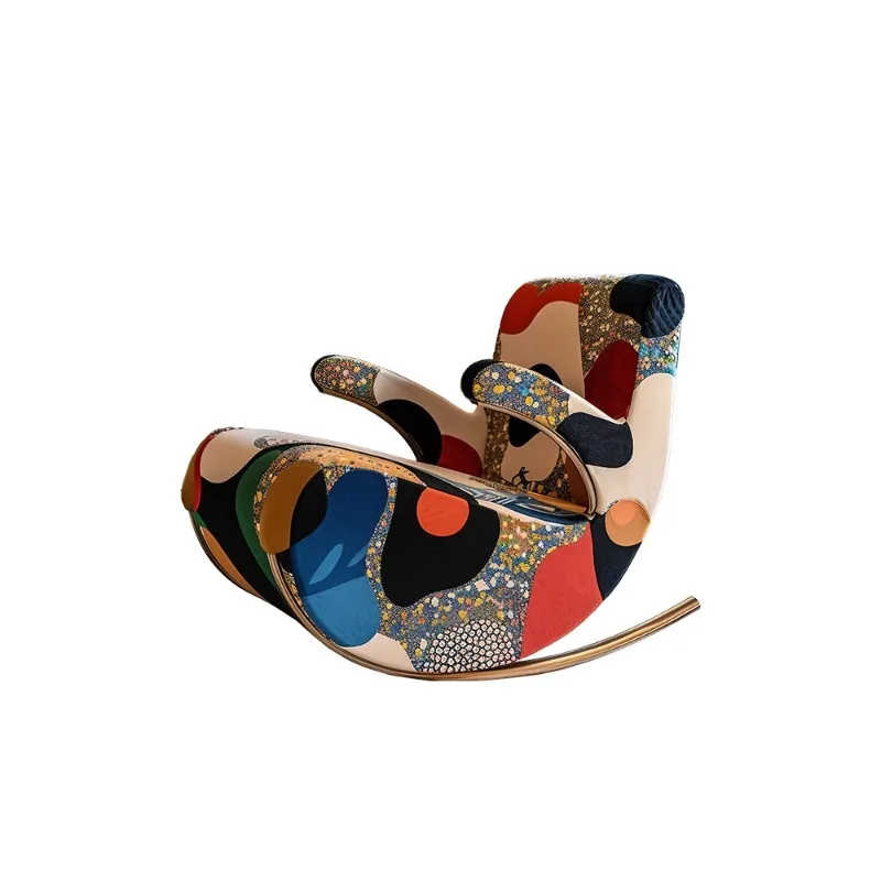 Original Design Art Leisure Rocking Chair Dopamine Creative Furniture International Pavilion
