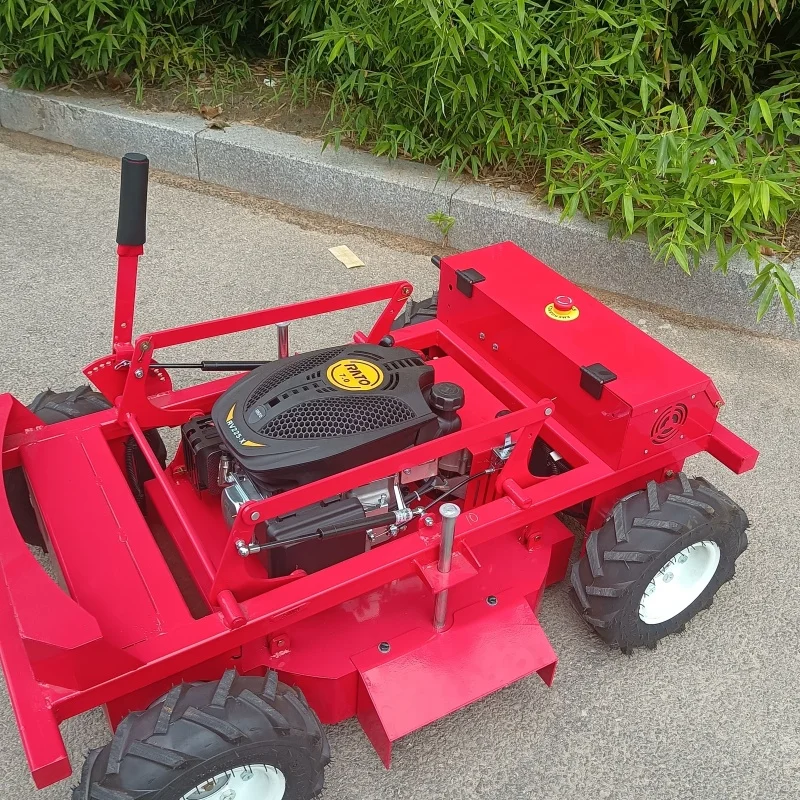 Robot da taglio per prato telecomandato a giro zero per tutti i terreni personalizzato con prezzo scontato per giardini