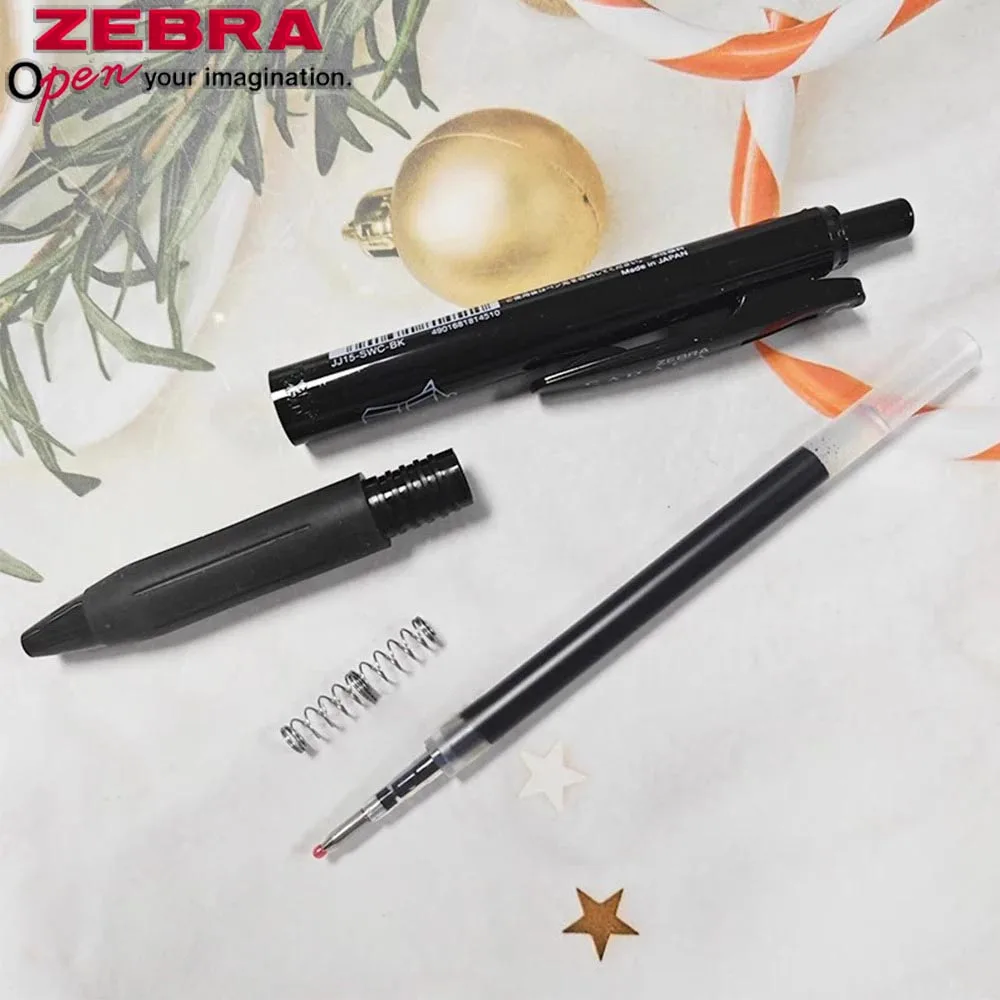 5 قطعة/بدلة جديد اليابان زيبرا ساراسا هلام القلم القهوة المحدودة JJ15 ريترو اللون 0.5 مللي متر Kawaii القرطاسية العودة إلى المدرسة أنيمي