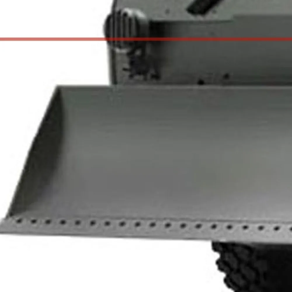 

Снежное лезвие из сплава с сервоприводом из нержавеющей стали для пульта дистанционного управления 1/18 CAPOCUB3, гусеничный радиоуправляемый транспортный автомобиль, обновленные детали