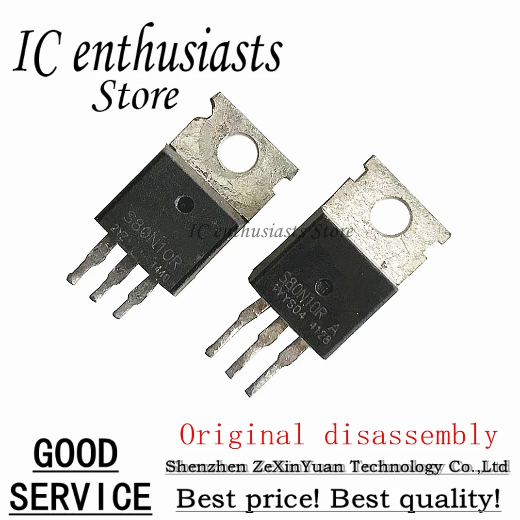 10PCS-50PCS S80N10R S80N10 80A 100V TO-220 Original disassembly