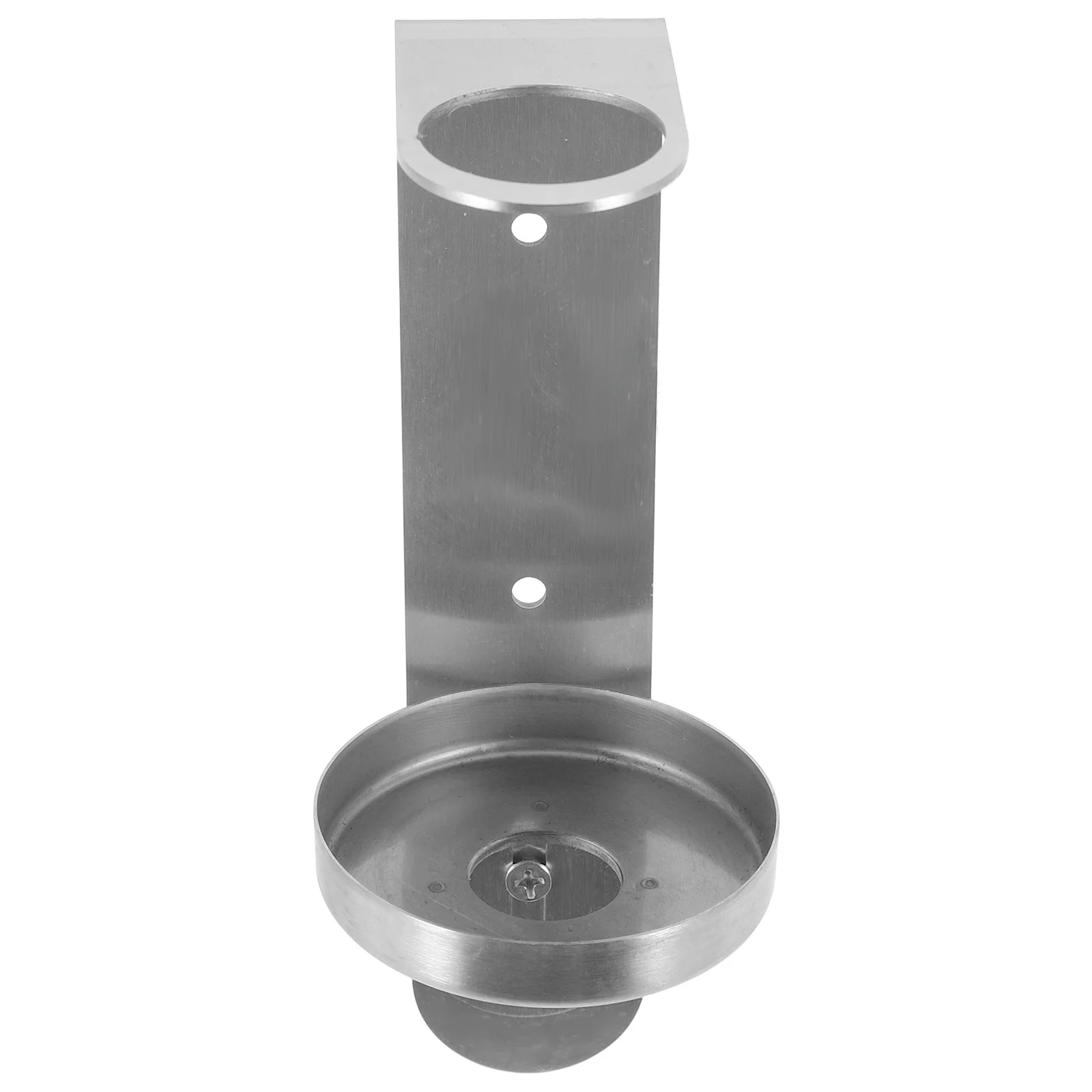 

Soap Dispenser Holder Wall Mounted Stainless Steel No Drill Shampoo Bottle Rack Hand Soap Organizer Bathroom Storage Solution