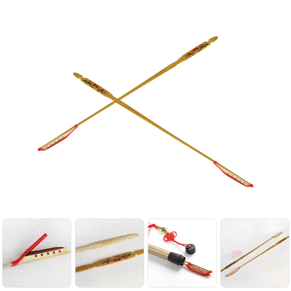 

2Pcs Dulcimer Replacement Mallets Bamboo Sticks Long Lightweight Durable Instrument Performance Supplies Dulcimer Mallet