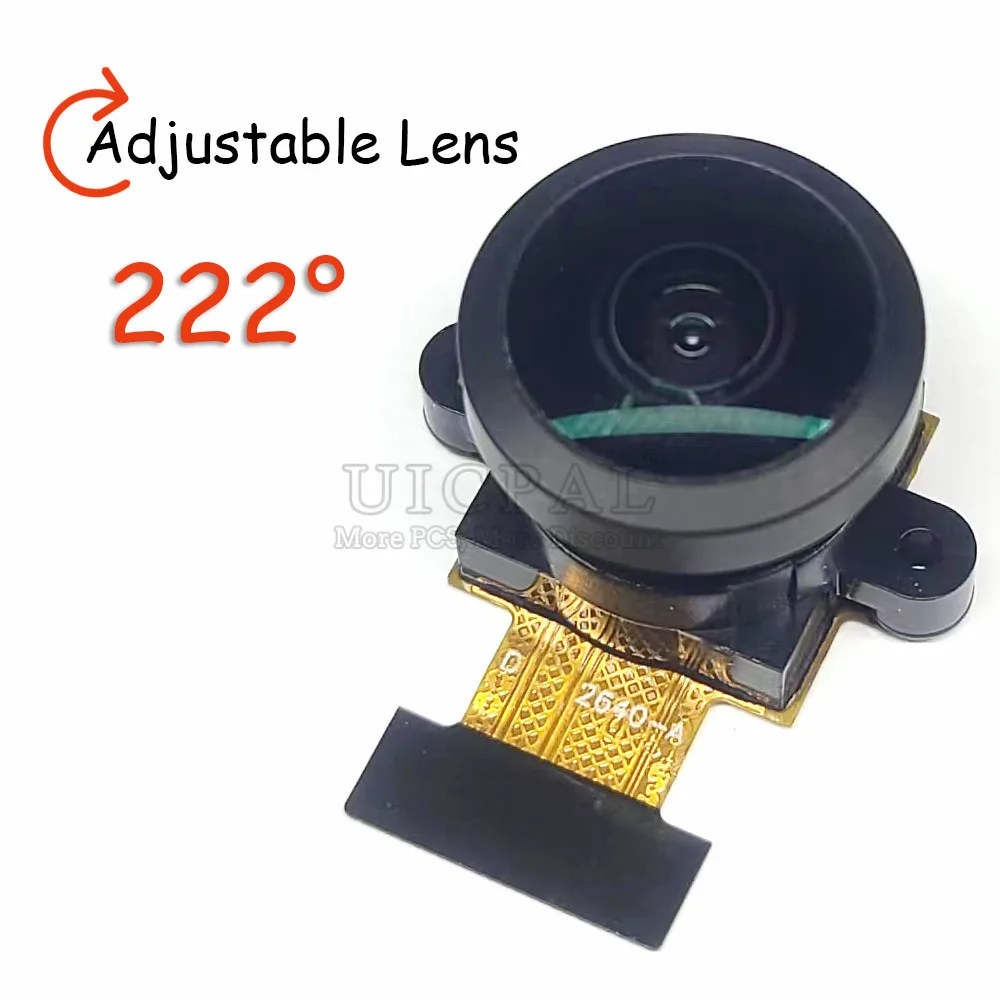 Neues OV2640 Kameramodul für ESP32 CAM 2,4G WLAN-Modul 200 222 30 45 120 160 Grad 850 nm Nachtsicht DVP 24PIN Nachtsicht