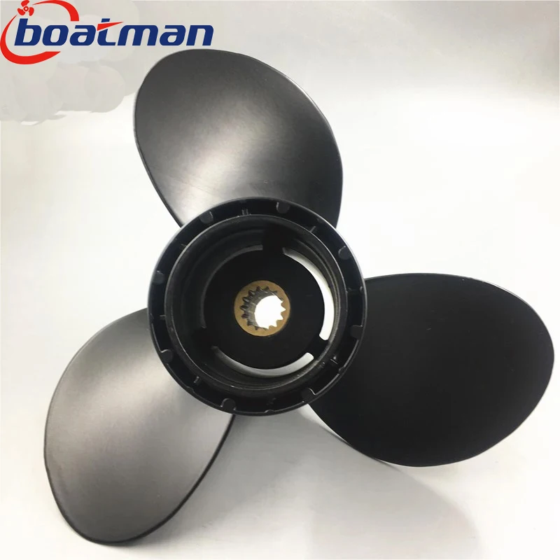 BoatMan Boat Aluminum Propeller Accessories 10x15 for Evinrude&Johnson 15HP 20HP 25HP 30HP 35HP Outboard Motor 14 Tooth