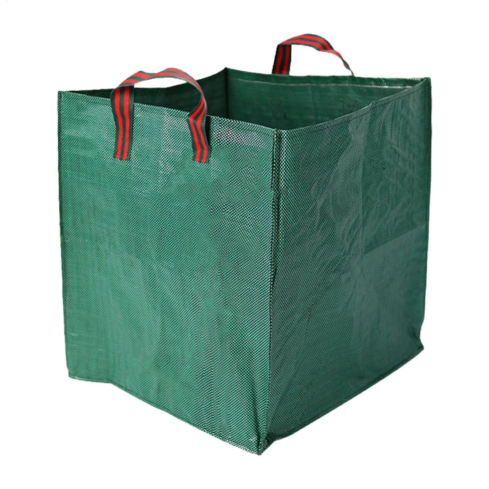 Bolsa de Basura para Jardín, Cuadrada, Resistente, Bolsa de Residuos de Jardín, Tejida en PP, Reutilizable, Grande, para Jardín, Césped, Piscina, Hojas, Compost