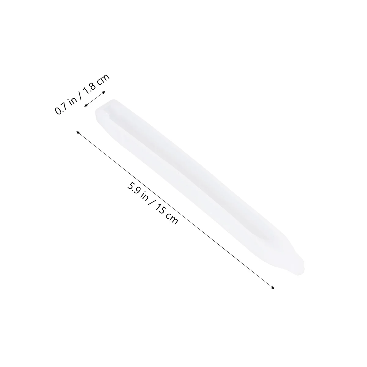 Molde de caneta esferográfica de resina, canetas esferográficas epóxi de silicone, chaveiro, faça você mesmo, moldes de sabão para estudantes