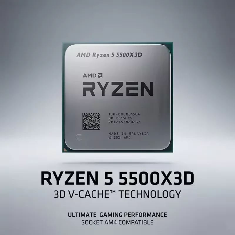 AMD Ryzen 7 7800X3D R7 7800X3D High Performance CPU Processor 4.2GHz AM5 8-Core 16-Thread DDR5 - view 6