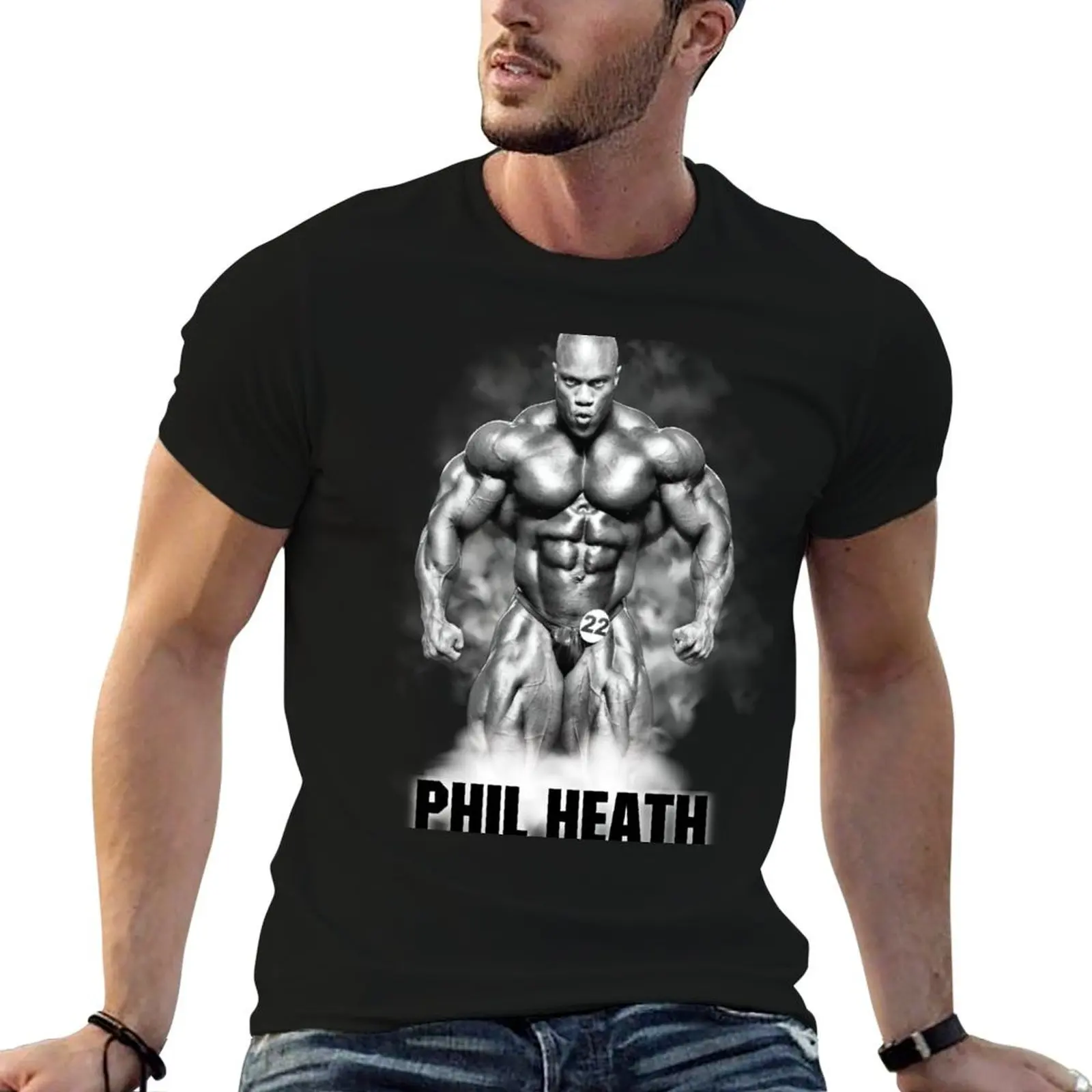 Phil Heath Bodybuilder T-Shirt plus sizes customizeds men clothing