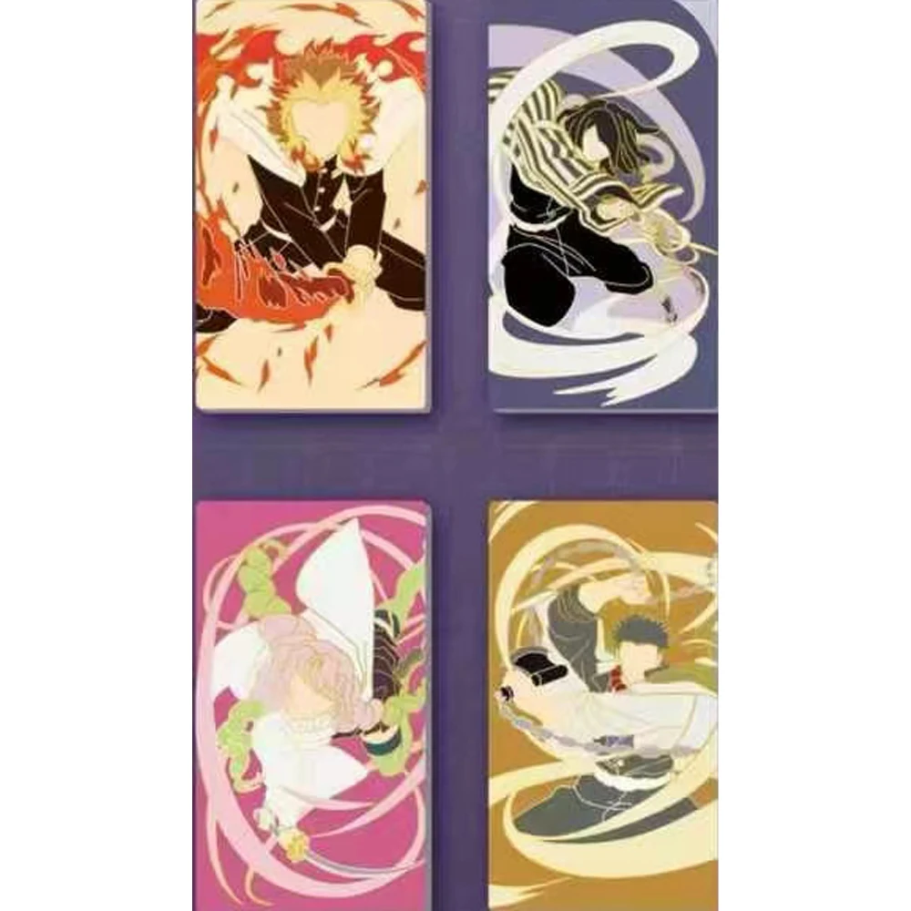 Wholesale YUKAZU Demon Slayer Collection Card Japanese Anime Kimetsu No Yaiba Booster Box Tcg Card Toy Hobbies Gifts Kids Toys