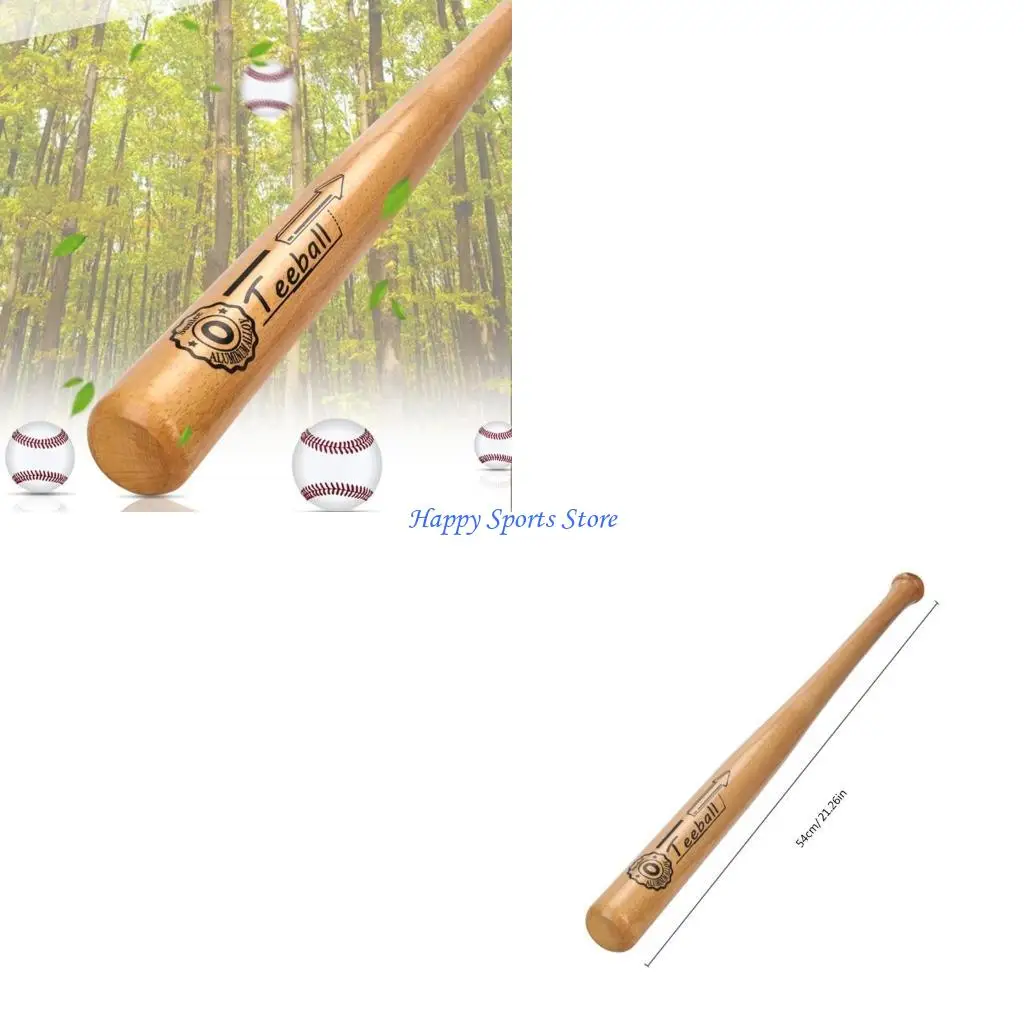 

Baseball Bat Comfortable Grip Hardwood Baseball Baseball Training Competition Accessory