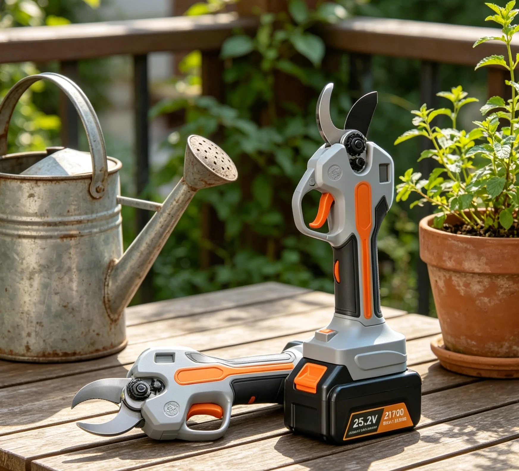 

600W Powerful Electric Pruning Shears UY 6650 4.0Ah Battery 6 8 Hours Working Time