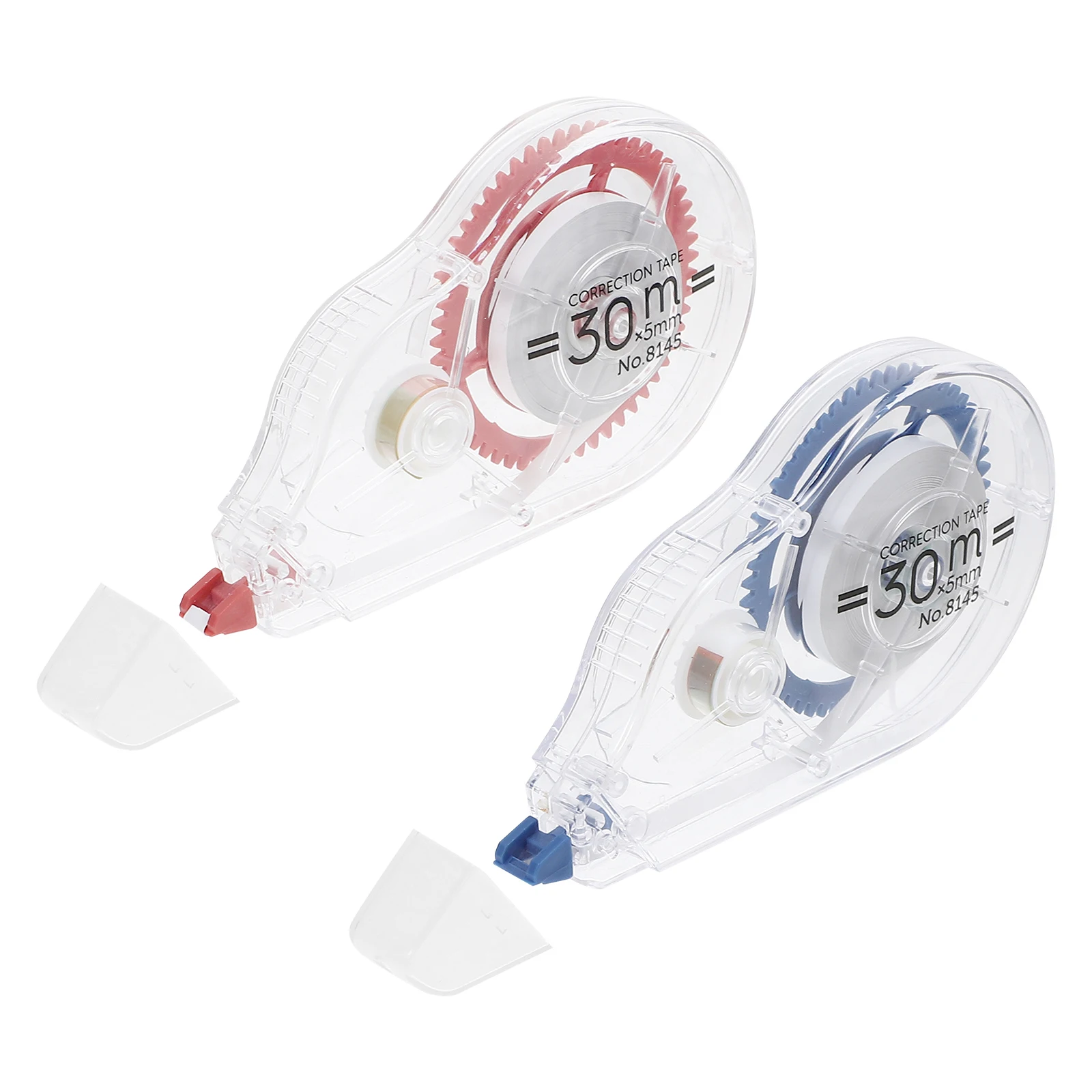 

3 Pcs Adhesive Double-sided Tape Correction Tapes Pen Portable Household Eraser Original Plastic Modifying Student