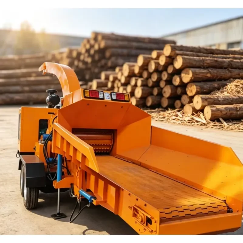 Powerful Hydraulic Drive System for Wood Shredders Suitable for Forestry Land Clearing Operations