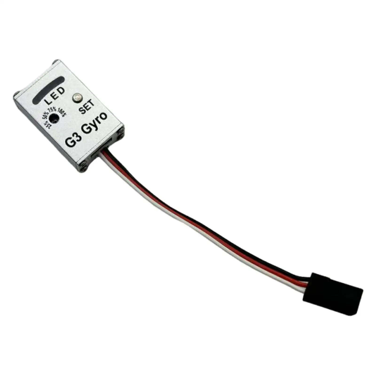 لعبة جيروسكوب سيارة عالية الأداء مدمجة وسهلة التركيب لملحقات شاحنة RC بمقياس Tamiya 1 14