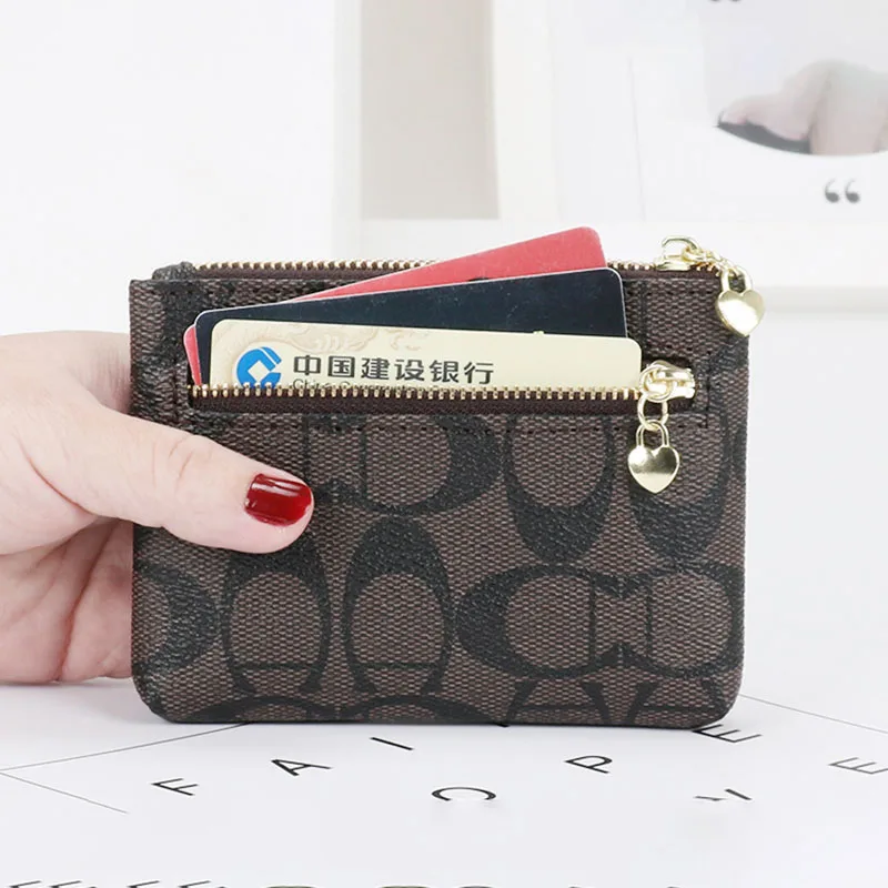 2026 Neue Klassische Vintage-Blumen Kleine Geldbörse, Damen Mini-Geldbörse, Münzbeutel, Kleingeldtasche, Leder-Geldbörse, Aufbewahrungstasche, Kartentasche – Detail 5