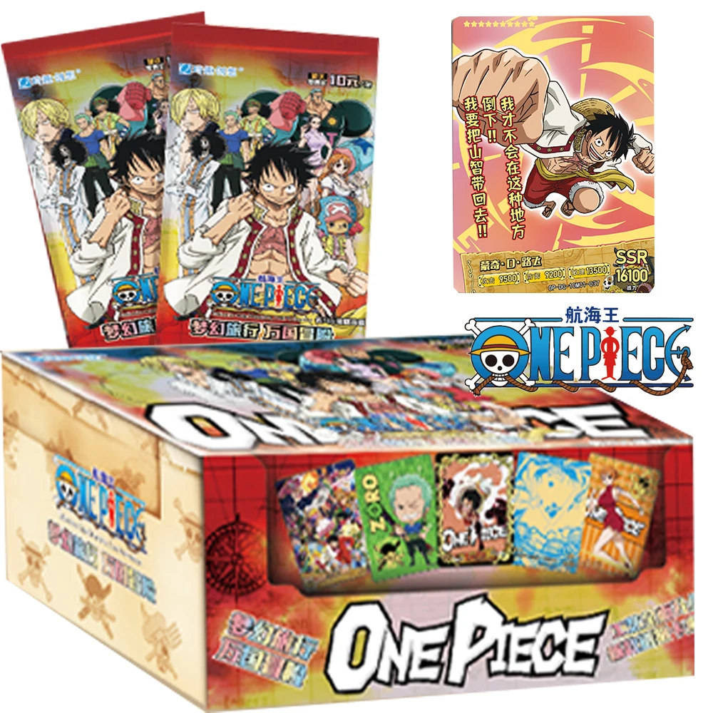 

One Piece Collection Cards for Anime Enthusiasts Luffy Zoro Sanji Straw Hat Group Wanted By All Staff Card Children Hobbies Gift