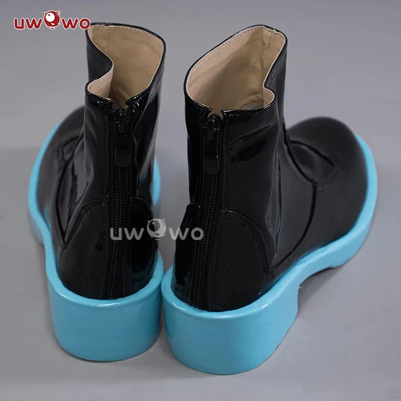 

CyUWOWO Classicc Mikku Cosplay Shoes Costume Cosplay Shoes Boots Size 35-45 Halloween Cosplay Boots