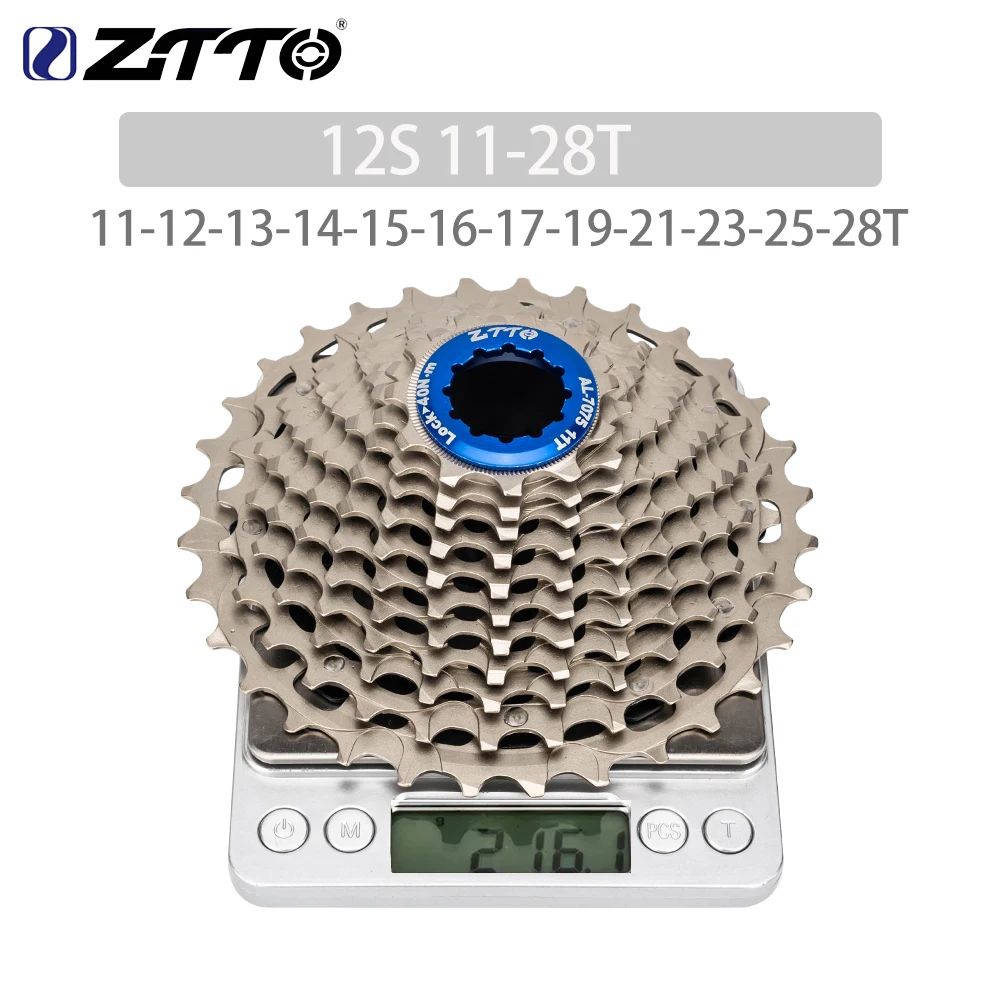 ZTTO 11/12 スピード Ultraight ロードバイクカセット 11s 12s 28/30