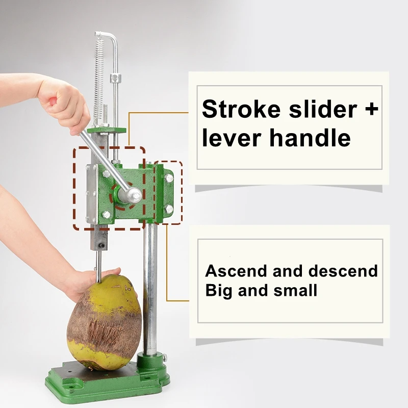 

Portable stainless steel opening tool opening machine coconut green hole opening machine opening coconut artifact manual