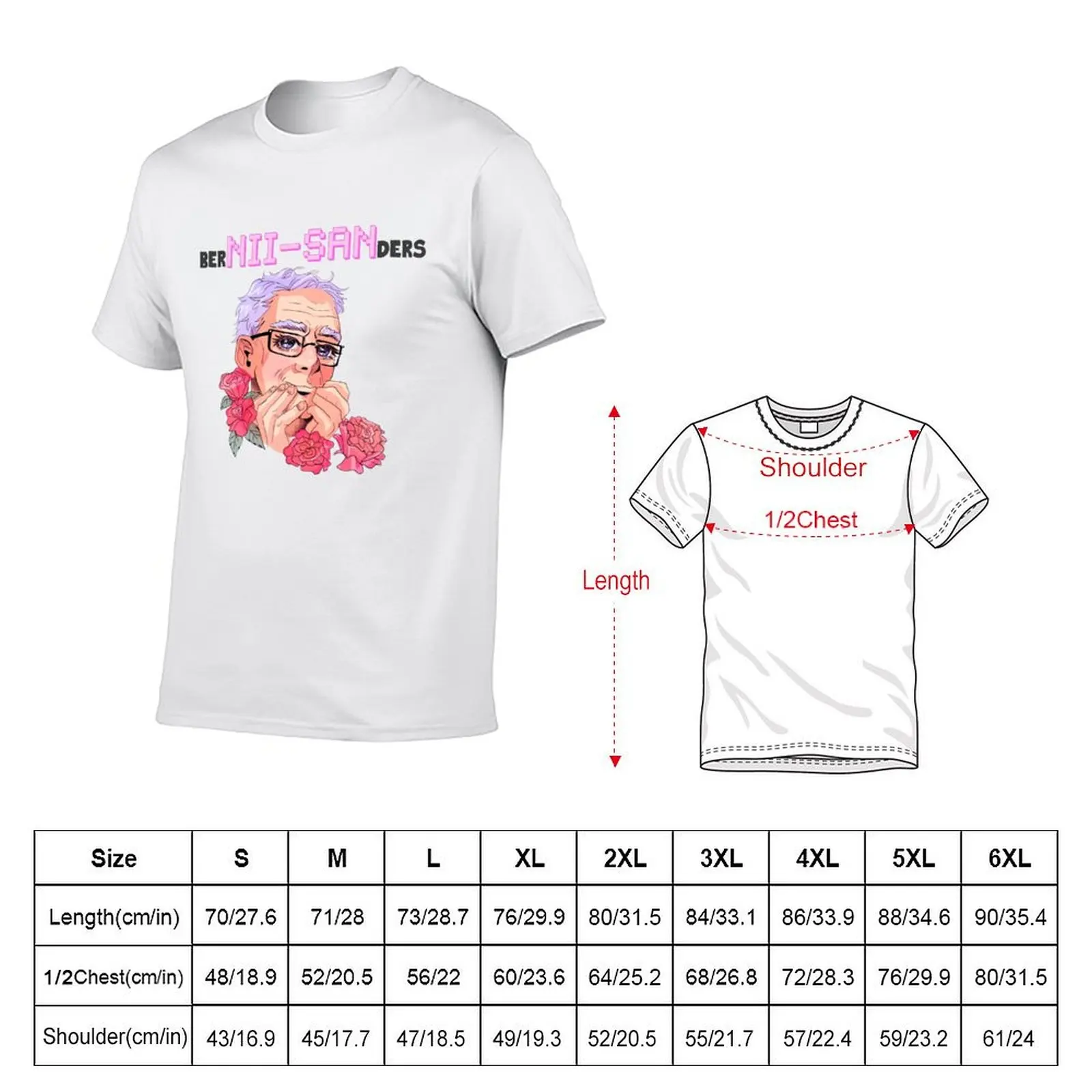 Bernie Sanders Anime nii-san weeb T-Shirt Lightweight Hiking T-Shirt