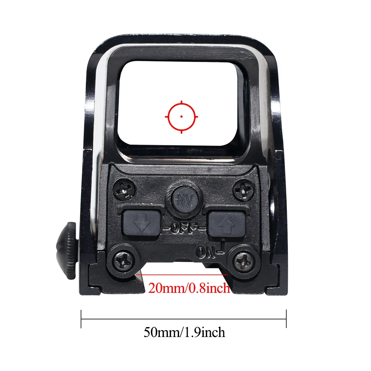 

552 Holographic Red Green Dot Sight Tactical Optical Hunting Rifle Shotgun 20mm Rail RifleScope W/Marking