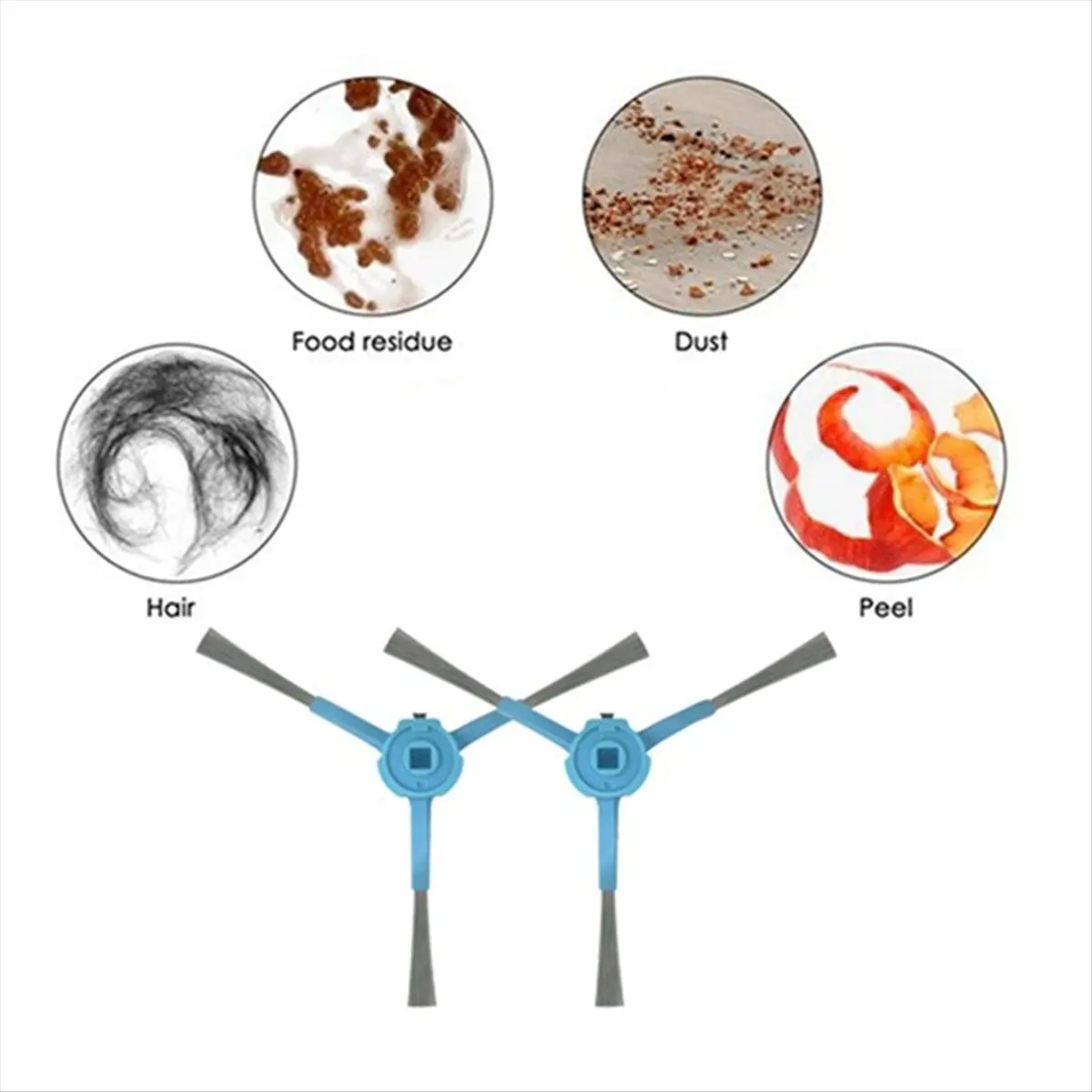 [Online Promotion]9PCS for 9590 / 9990 / 10090 AI Revolution Ultra Power Spare Parts Brush Filter Mop Cloth Dust Bag