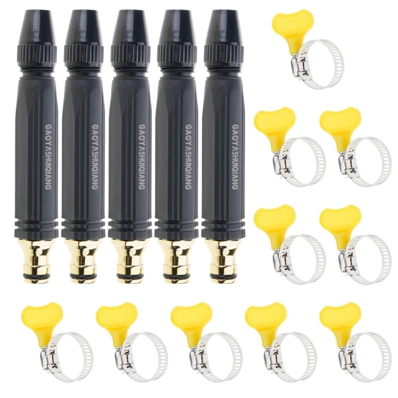 Robusts Car Wash Hose Nozzle with High Pressure Output & Long Lasting Component Efficient Water Tool for Deep Car Cleaning