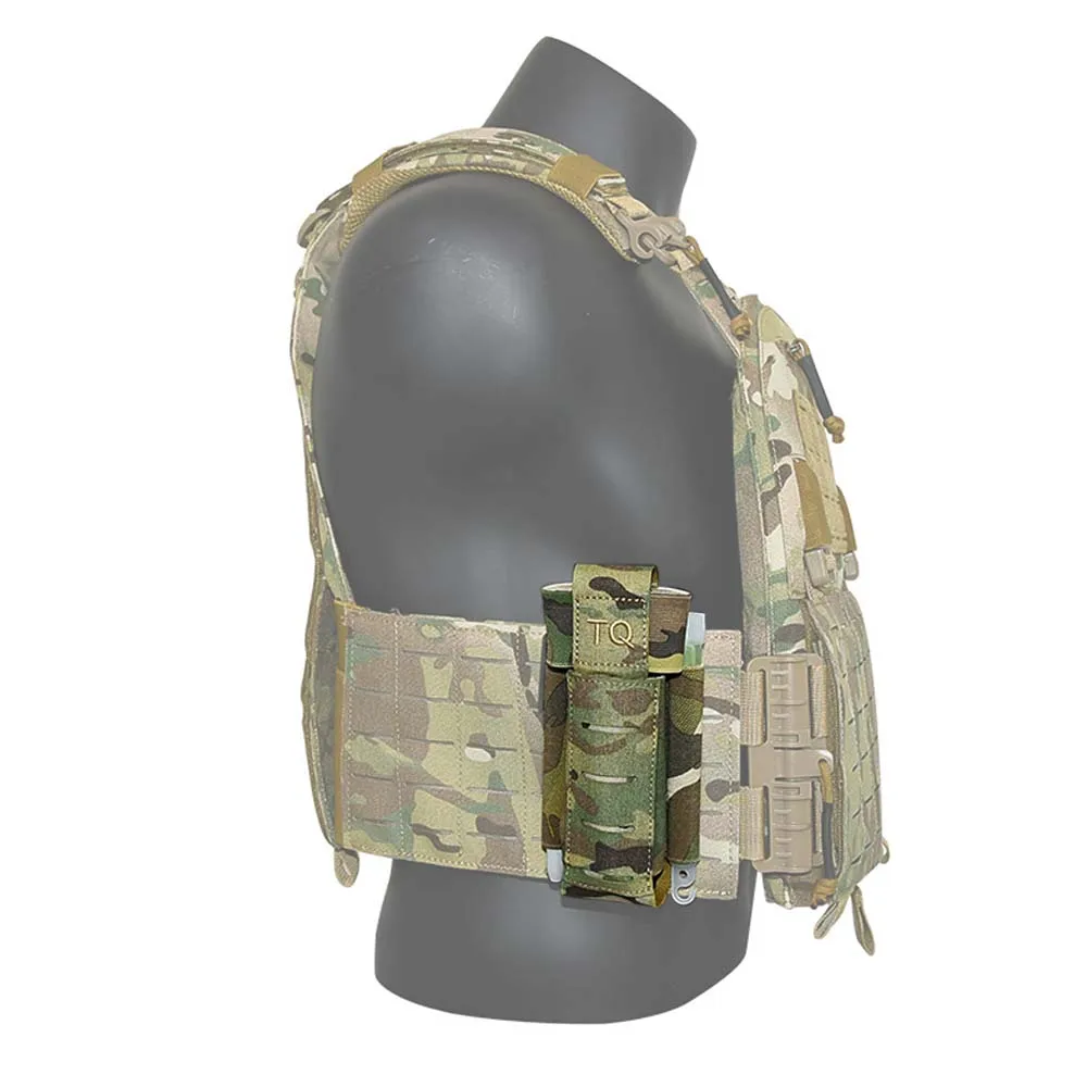 في الهواء الطلق التكتيكية عاصبة الحقيبة TQ حامل نشر سريع الصدمة عدة التخزين مع هوك حلقة لوحة ل الادسنس القتالية سترة صيد