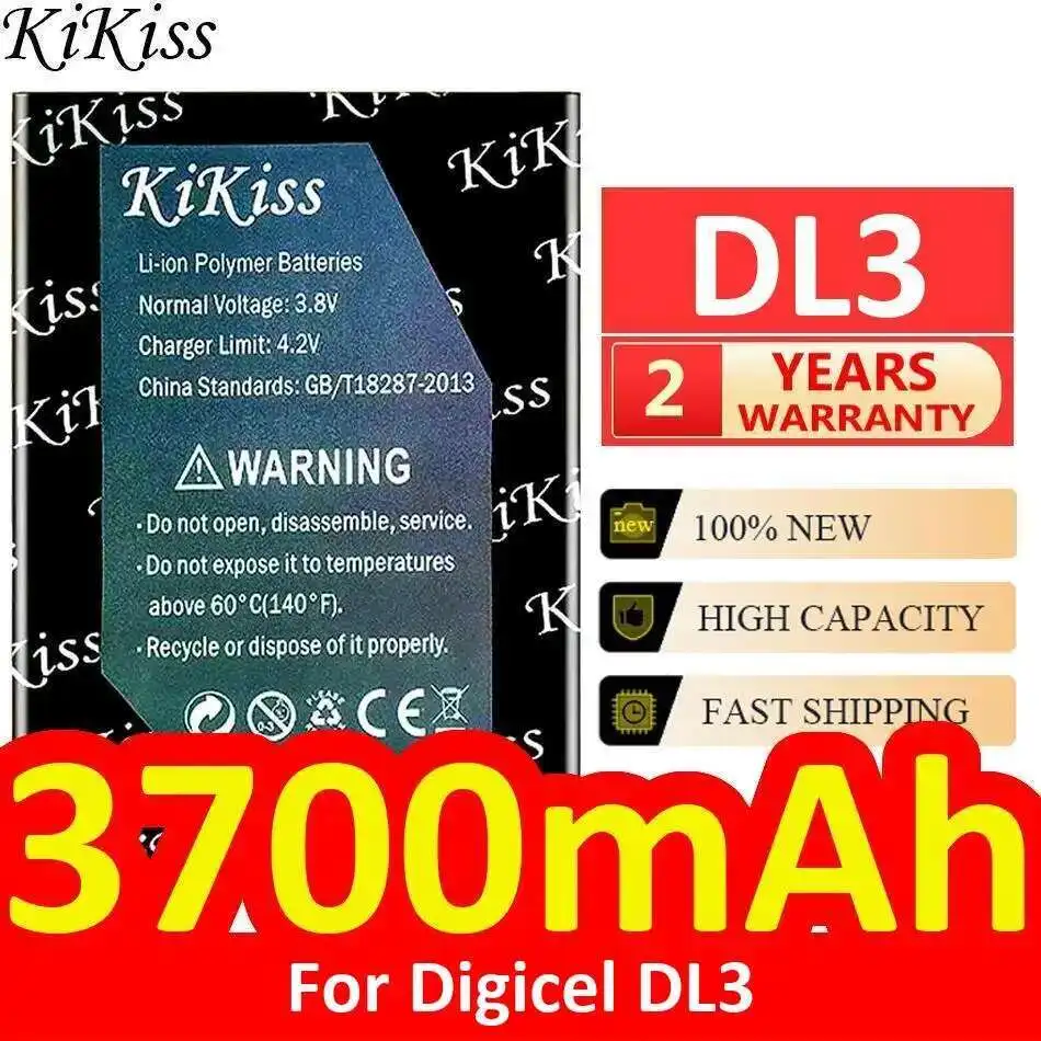 

Долговечный аккумулятор для мобильного телефона Digicel DL3, надежное питание 3700 мАч