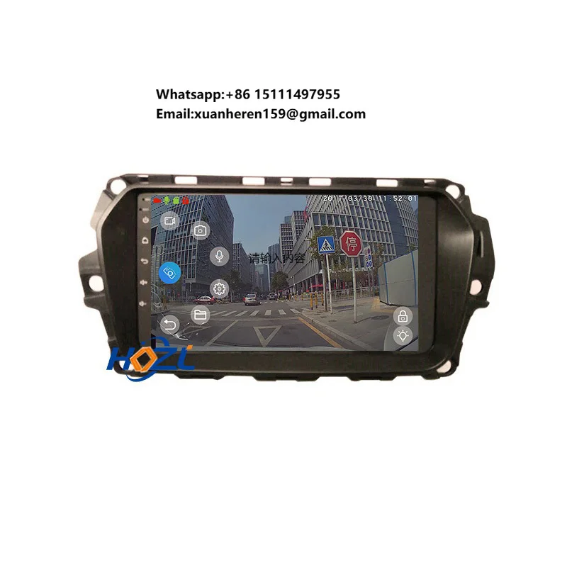 Reproductor Multimedia para Auto con GPS Android 10 de 9 Pulgadas, 2.5D, 1024*600, Cuatro Núcleos, para Great Wall Haval H2, Radio para Auto, Reproductor de DVD