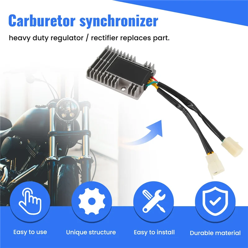 A33K-Motorcycle Regulator Rectifier For KYMCO Downtown 125 200 300 People 125 200 250 300 Quannon150 DINK 200 Regulator Rectifie view 2