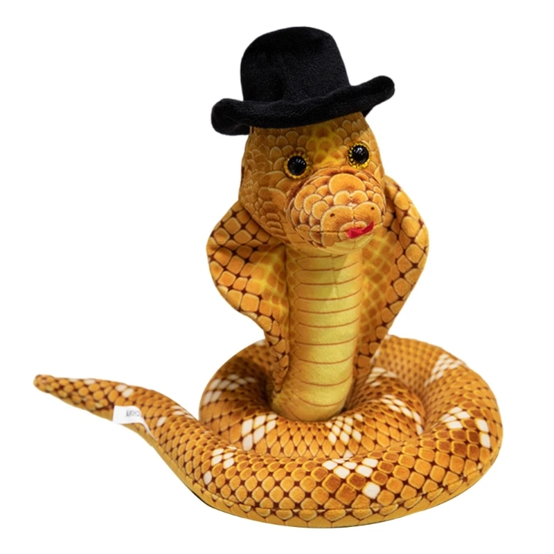 Cartoon Animal Snake Chinese New Year Plush Toy Snake Fun Stuffed Animals