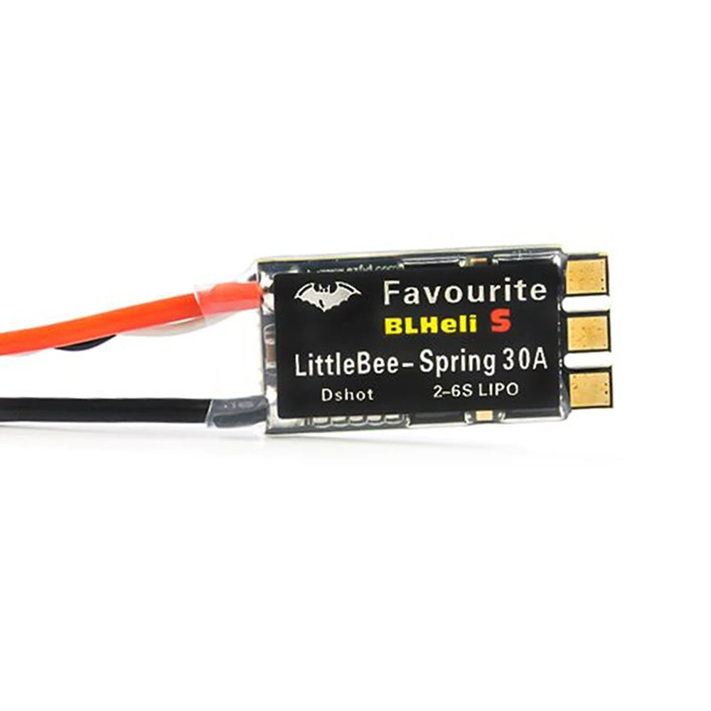 Favourite FVT LittleBee 20A/30A ESC BLHeli_S OPTO 2-6S pengontrol kecepatan tanpa sikat