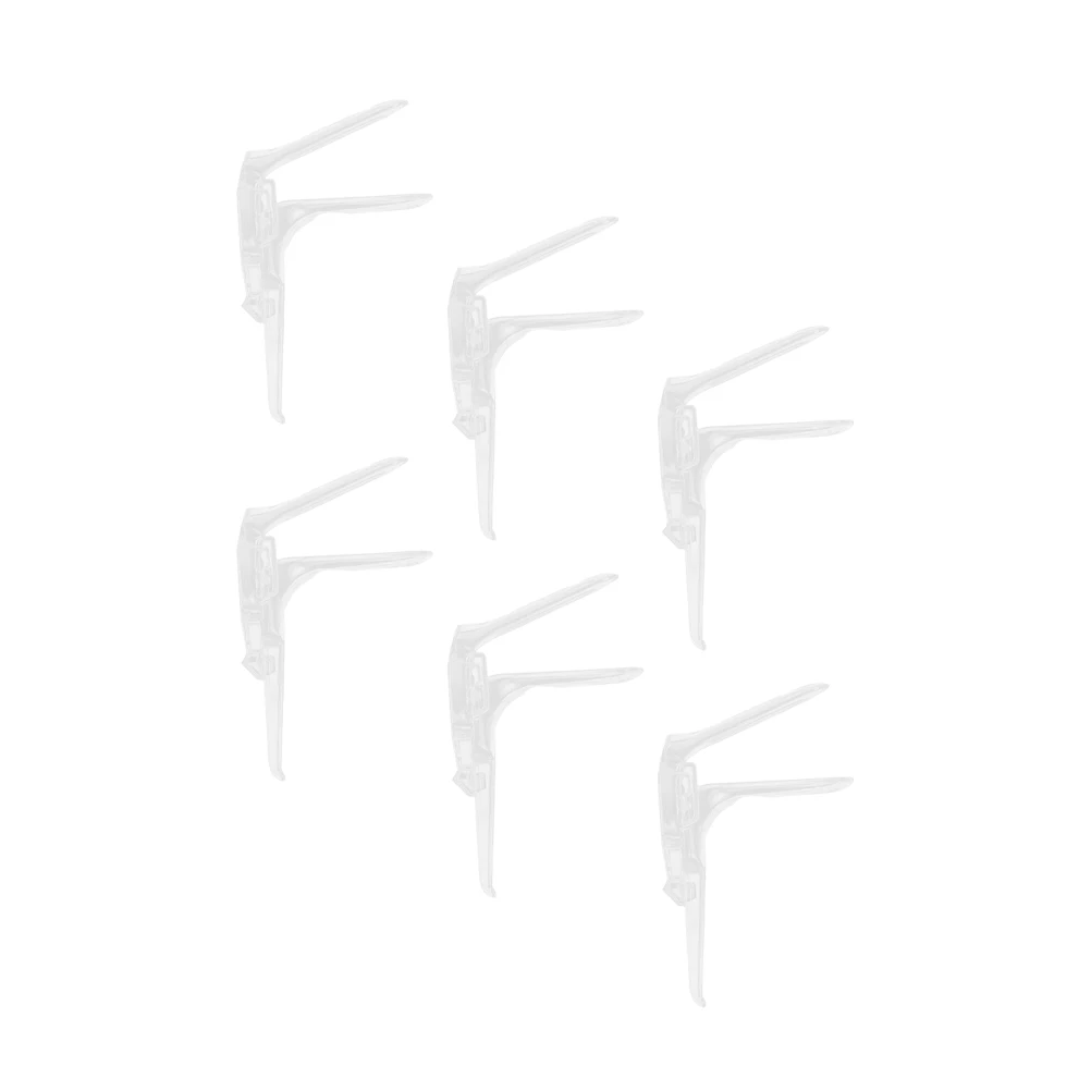 6pcs Disposable Professional Speculum Gynecology Accessory Plastic Portable Teaching Equipment