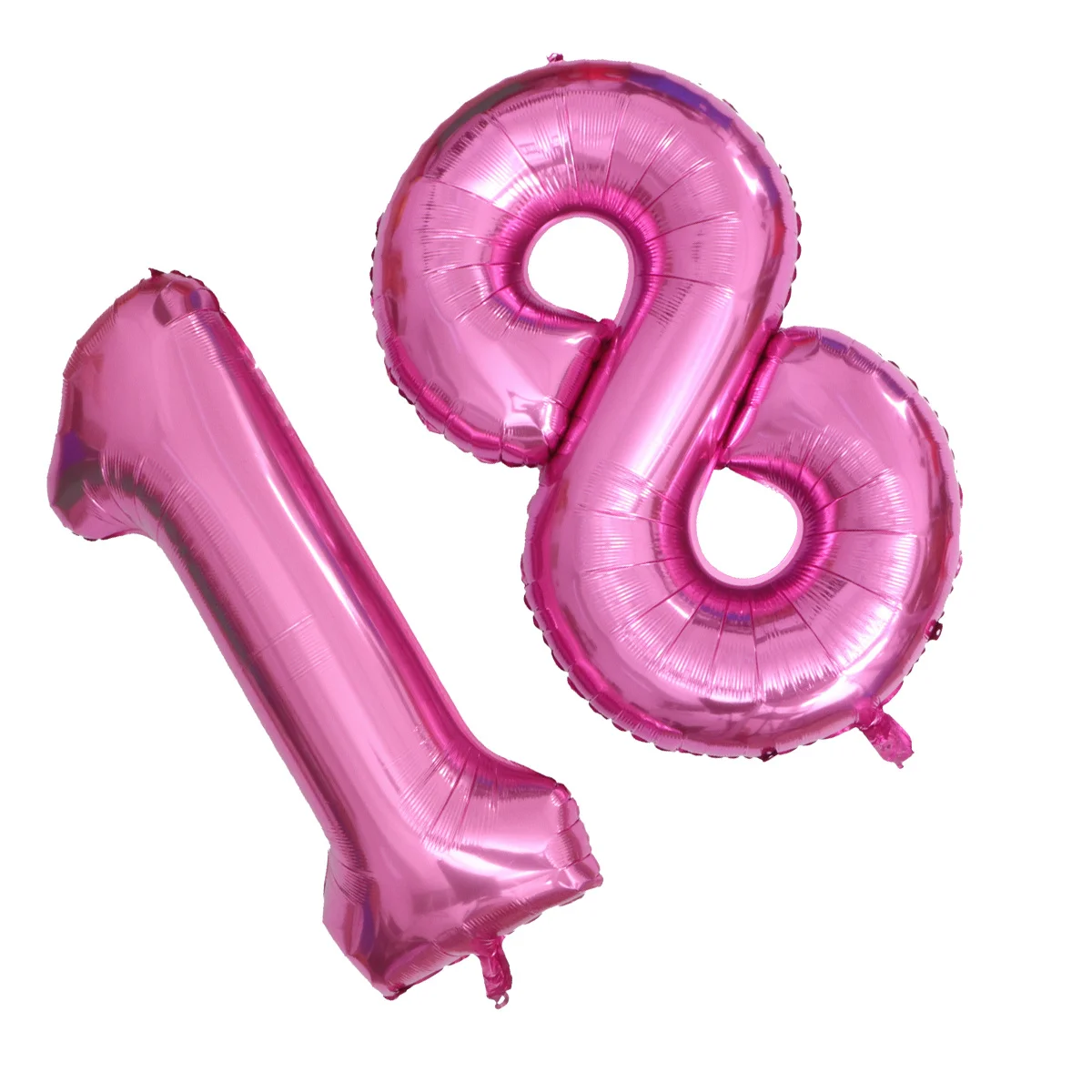 

40Inch Pink Number 18 Balloon Aluminum Foil Party Decoration Jumbo Birthday Anniversary Festival Event School Celebration Photo