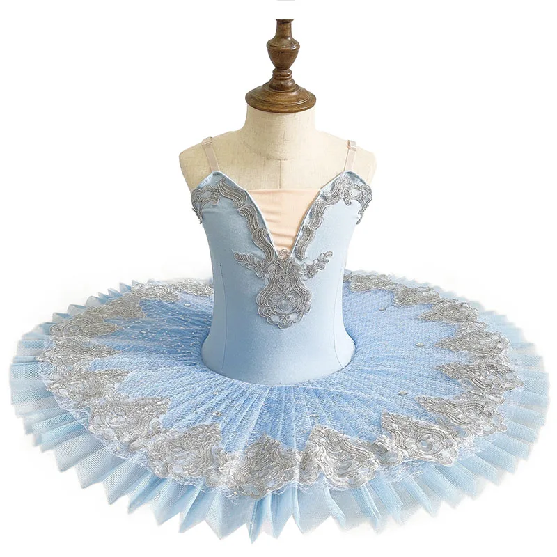 Tutú de Ballet profesional con lentejuelas púrpuras para mujer, vestido de Ballet para adultos, ropa de escenario para niñas, disfraces de bailarina de baile del lago de los cisnes