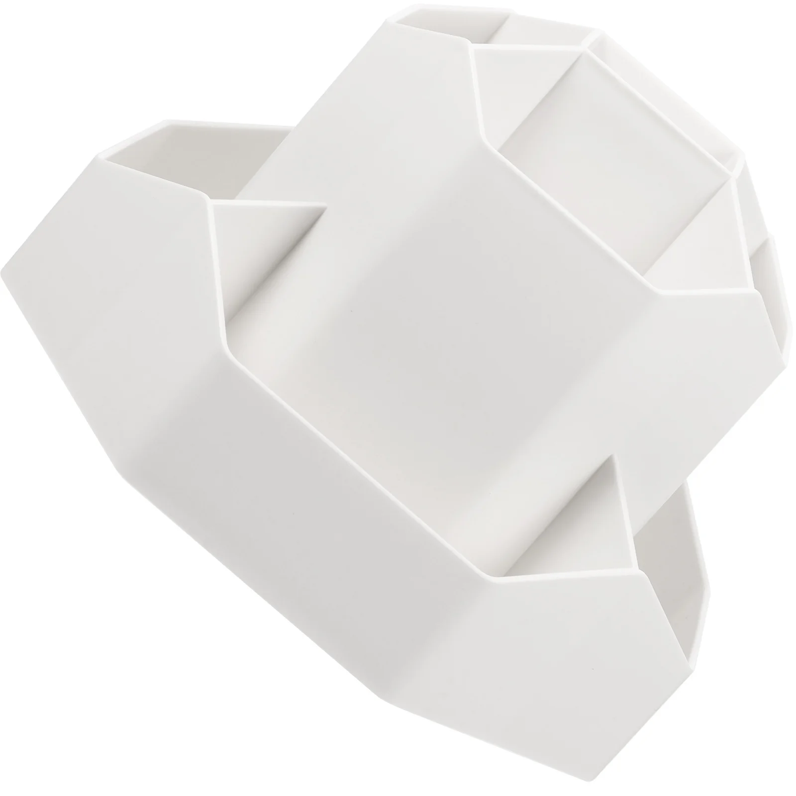 

Multifunction Rotating Brush Holder for Desk Use Brush Organizer Pen Pencil Stationery Cup with Smooth Surface