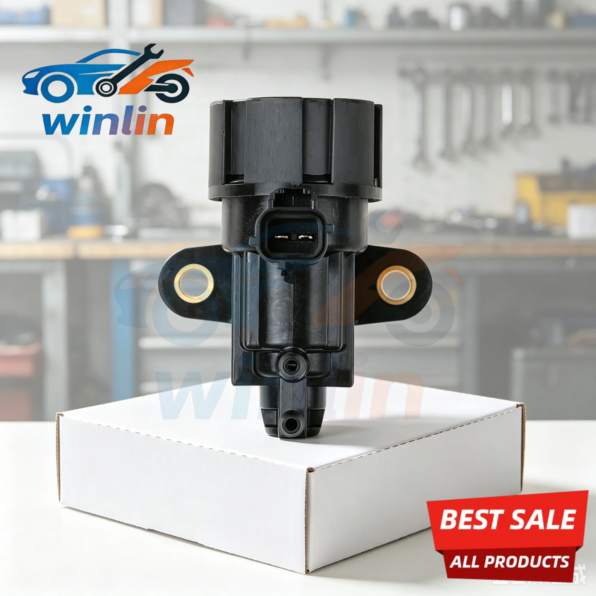 Válvula Solenoide de Vácuo OEM F63Z-9J459-AA F63Z9J459AA para Carro, Válvula de Escape do Cânister de Carvão para Ford F-150 F-250 Super Duty Ranger Pickup