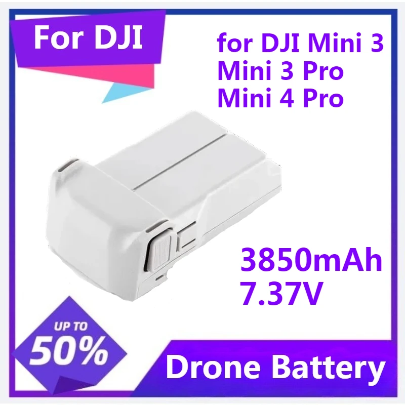 

Drone Batterys for DJI Mini 3 Mini 3 Pro Mini 4 Pro Intelligent Flight Battery Accessories Batterys Charging Hub 3850mAh 7.37V